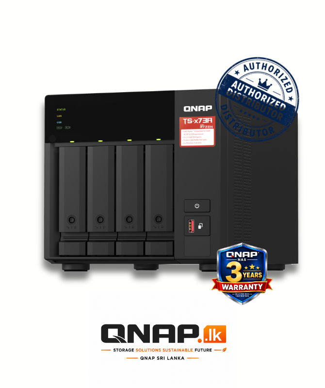 QNAP TS-473A-8G 4-Bay NAS